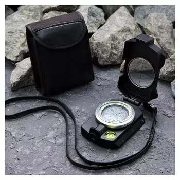 Компас многофункциональный, черный