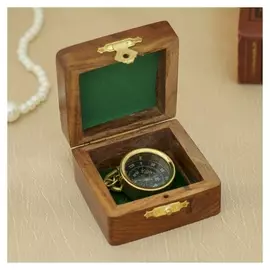 Компас "Моряк" в шкатулке 6х6х4 см