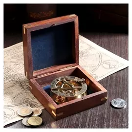 Компас в шкатулке "Лиан" 10х10х5 см