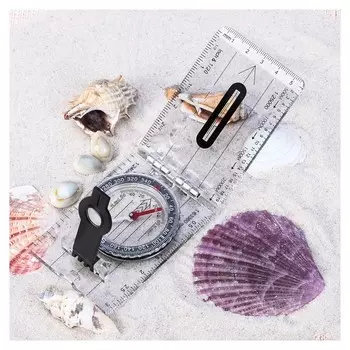 Компас жидкостный с линейкой Dc40-2