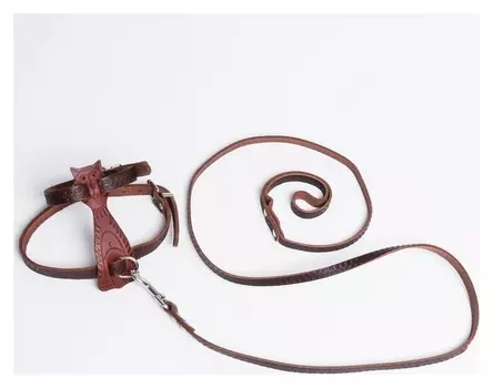 Комплект амуниции «Кошка», коричневый