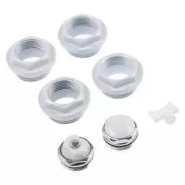 Комплект для подключения радиатора Valfex, 1"X3/4", без кронштейнов, в блистере