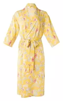 Комплект (Халат и комбинация) Kaftan, 48-50, жел/сер