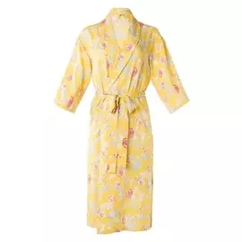 Комплект (Халат и комбинация) Kaftan, 52-54, жел/сер