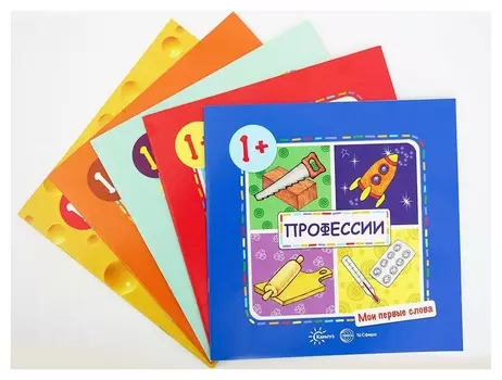 Комплект Мои первые слова Для детей 1-3 лет 5 книг