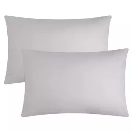 Комплект наволочек "Этель", 50х70 см - 2 шт, серый, 100% хлопок, бязь