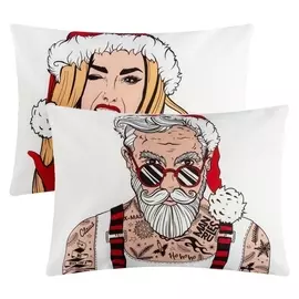 Комплект наволочек "Этель" крутой НГ 50х70 см - 2 шт, 100% хлопок, бязь