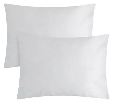 Комплект наволочек "Этель" серый 50х70 см - 2 шт, 100% хлопок, поплин