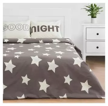 Комплект: пододеяльник и 2 наволочки Good Night 175*215 см, 50*70 см - 2 шт, 100% хлопок