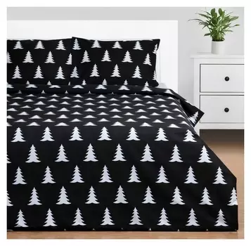 Комплект: пододеяльник и 2 наволочки «Лес» 175х215 см, 50х70 см - 2 шт, 100% хлопок