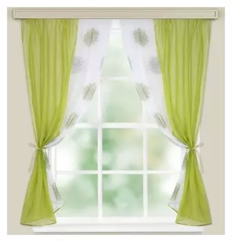 Комплект штор для кухни «Арина», 240х160 см