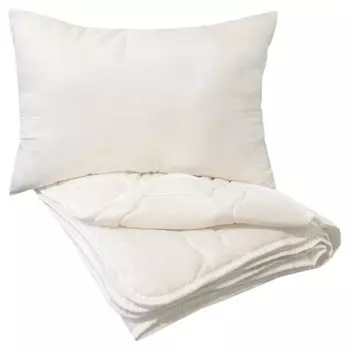 Комплект спальный (Одеяло 140х205, 300гр/м2 -1 шт, подушка 70х70 см - 1 шт)