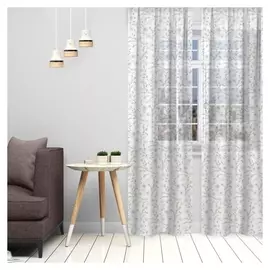 Комплект тюлей "Этель" полевые цветы, 145*260 см-2 шт, 100% п/э