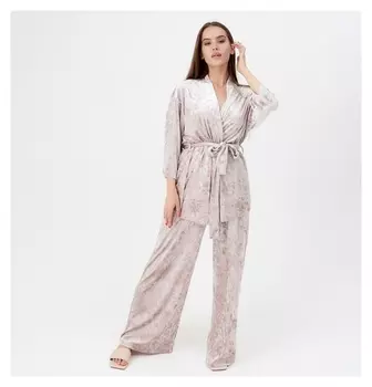 Комплект женский (Жакет, брюки) Kaftan, р. 48-50, розовый