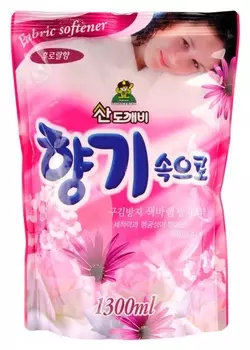 Кондиционер для белья Soft Aroma цветочный, запасной блок