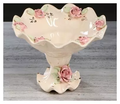 Конфетница "Лотос", лепка