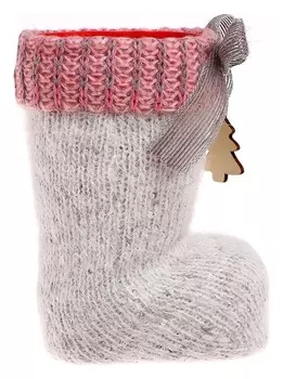 Конфетница «Сапожок» с бантом