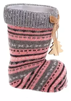 Конфетница «Сапожок» с ёлкой