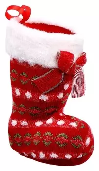 Конфетница «Сапожок», в горох