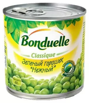 Консервация горошек нежный 400г