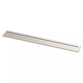 Консоль из анодир. алюминия с цветными заглушками 500мм Rail 500 W белая