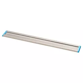 Консоль из анодир. алюминия с цветными заглушками 515мм Rail 500 B синяя