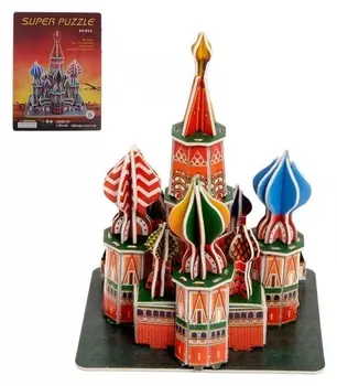 Конструктор 3D «Храм василия блаженного»