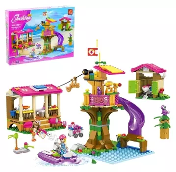 Конструктор «Аквапарк», 545 деталей