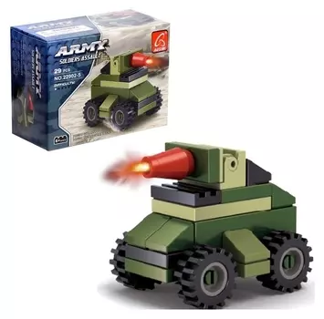 Конструктор армия «Бронетанк», 29 деталей
