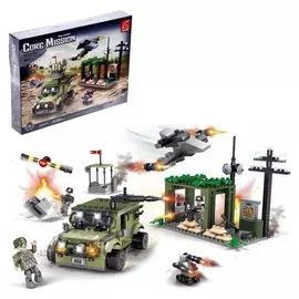 Конструктор армия «Штурм блокпоста», 431 деталь