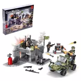 Конструктор армия «Штурм штаба», 356 деталей