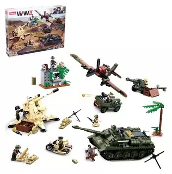 Конструктор армия «Сражение», 998 деталей