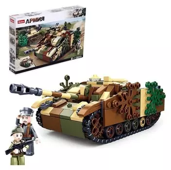 Конструктор армия «Танк», 524 детали