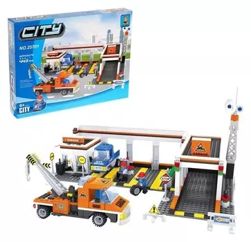 Конструктор «Автосервис», 443 детали