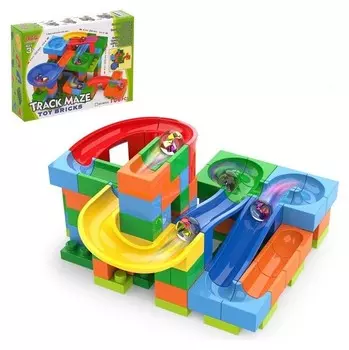 Конструктор блочный марблс «Турбошарики», 98 деталей