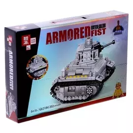 Конструктор «Боевой танк», 353 детали