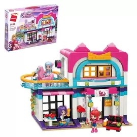 Конструктор девчонки «Домик подружек», 3 минифигуры и 447 деталей