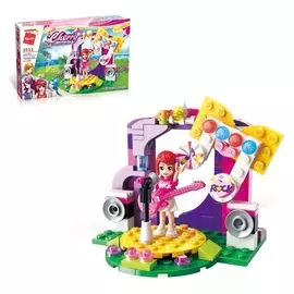 Конструктор девчонки «Город», 90 деталей