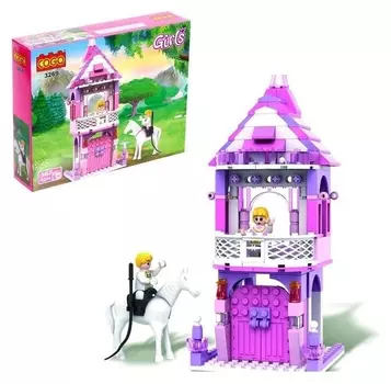 Конструктор «Девчонки: принцесса в замке», 167 деталей
