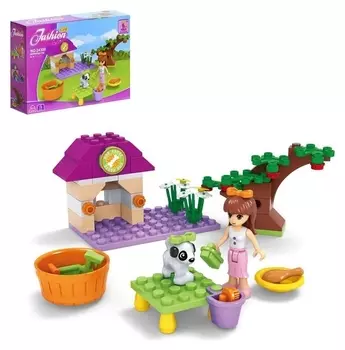 Конструктор Девочка с собачкой 76 деталей