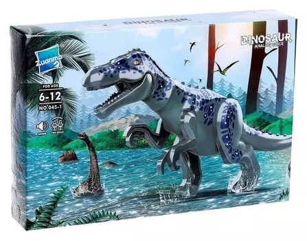 Конструктор дино Baryonyx, звуковые эффекты