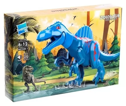 Конструктор дино Spinosaurus, звуковые эффекты