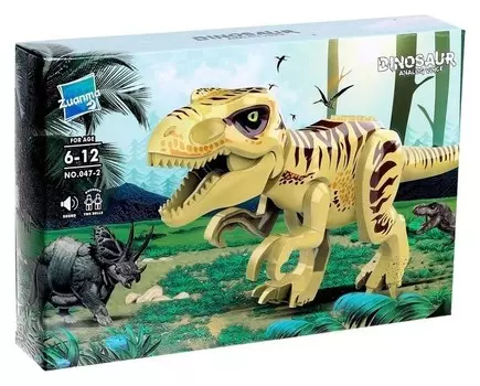 Конструктор дино Tyrannosaurus Rex, звуковые эффекты