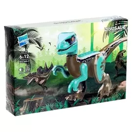 Конструктор динозавр Velociraptor, звуковые эффекты