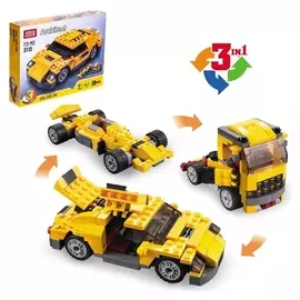 Конструктор Гоночный автомобиль 206 деталей