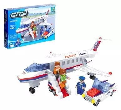 Конструктор Гражданский самолёт 252 детали