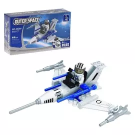 Конструктор Истребитель 58 деталей