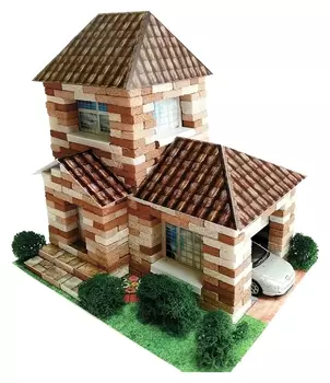 Конструктор из кирпичиков «Домик» 400 элементов