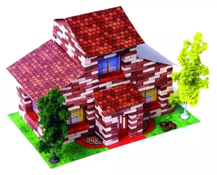 Конструктор из кирпичиков «Коттедж», 690 деталей