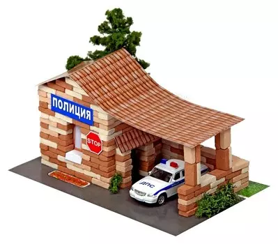 Конструктор из кирпичиков «Полиция», 270 деталей